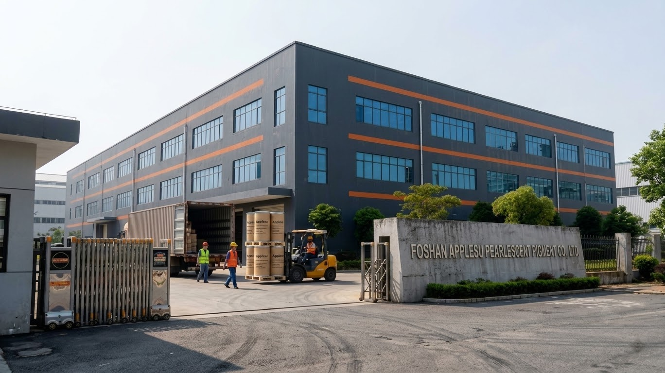  Foshan Applesu pearlescent pigment manufacturer factory Guangdong China