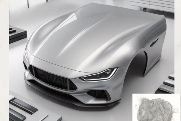 pearlescent pigment for automotive OEM paint metallic finish