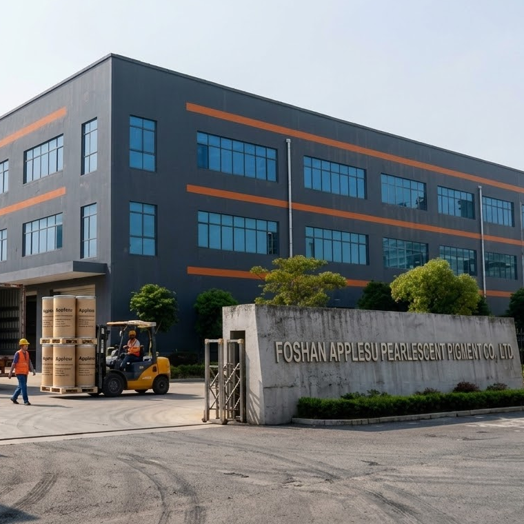 Foshan Applesu pearlescent pigment manufacturer factory Guangdong China